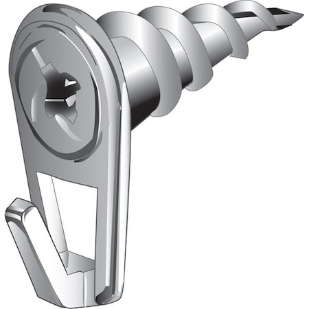 Aceds 5372594 50 lbs Picture Hook White - Large 51848